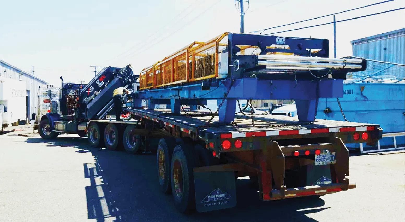 Can Ridge BC Industrial Moving Specialists