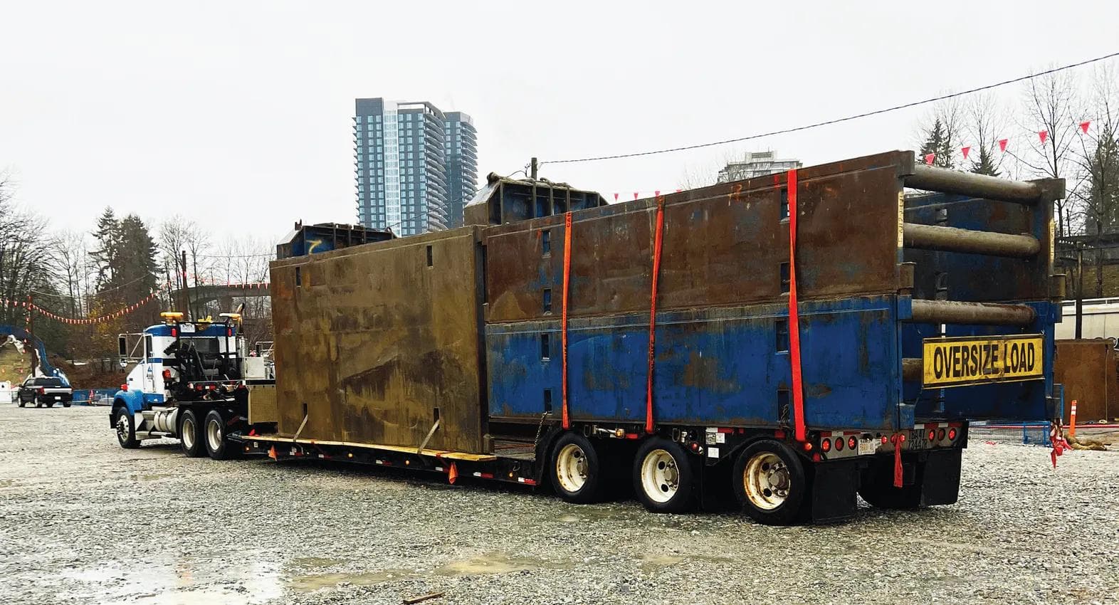 Can Ridge BC Oversize Load Double Drop Hauling Specialists